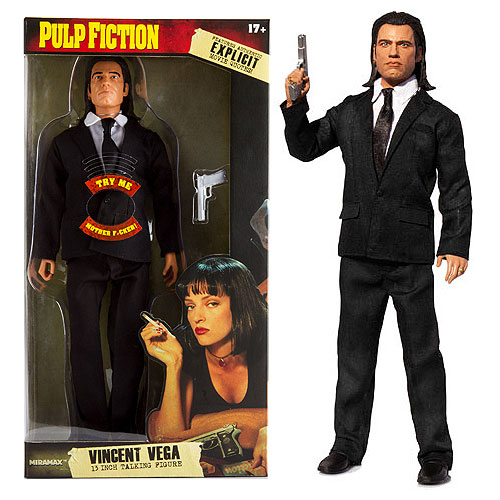 Pulp Fiction Vincent Vega 13-Inch Talking Action Figure